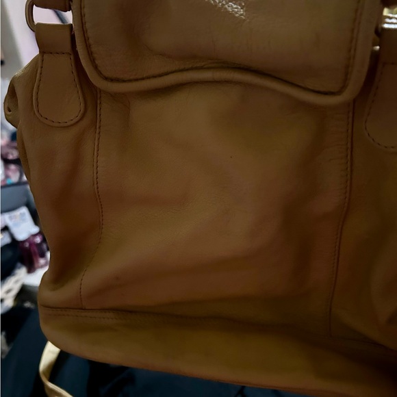 See by Chloe yellow leather bag with tassel - Picture 4 of 6